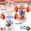 NFL Cincinnati Bengals The Smurfs Movie Unique Design Custom Baseball Jersey 3 NFL Cincinnati Bengals The Smurfs Movie Custom Name Baseball Jersey