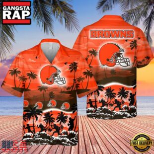 NFL Cleveland Browns Tropical Summer Hawaiian Shirts