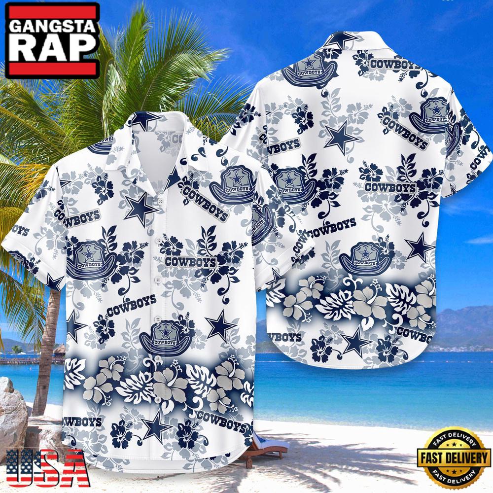 NFL Dallas Cowboys Aloha Paradise Hawaiian Shirt
