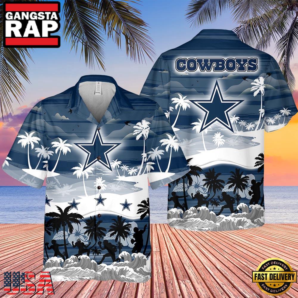 NFL Dallas Cowboys Tropical Summer Hawaiian Shirts