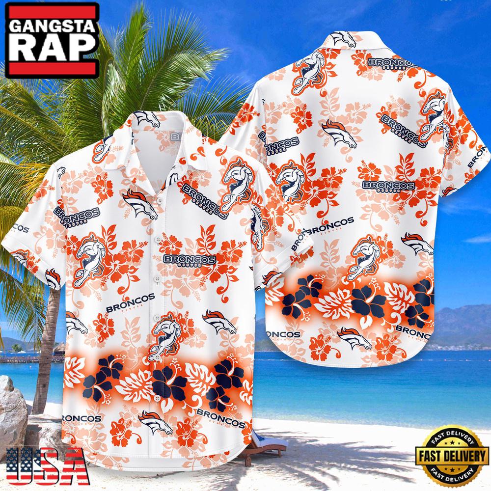 NFL Denver Broncos Aloha Paradise Hawaiian Shirt