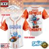 NFL Denver Broncos The Smurfs Movie Unique Design Custom Baseball Jersey 3 NFL Denver Broncos The Smurfs Movie Custom Name Baseball Jersey