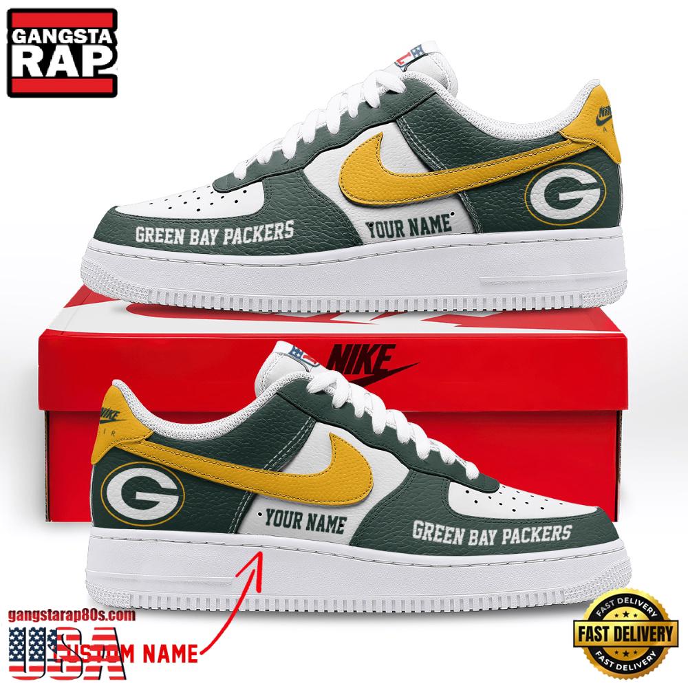 NFL Green Bay Packers Limited Edition Personalized Air Force 1 Shoes Sneaker