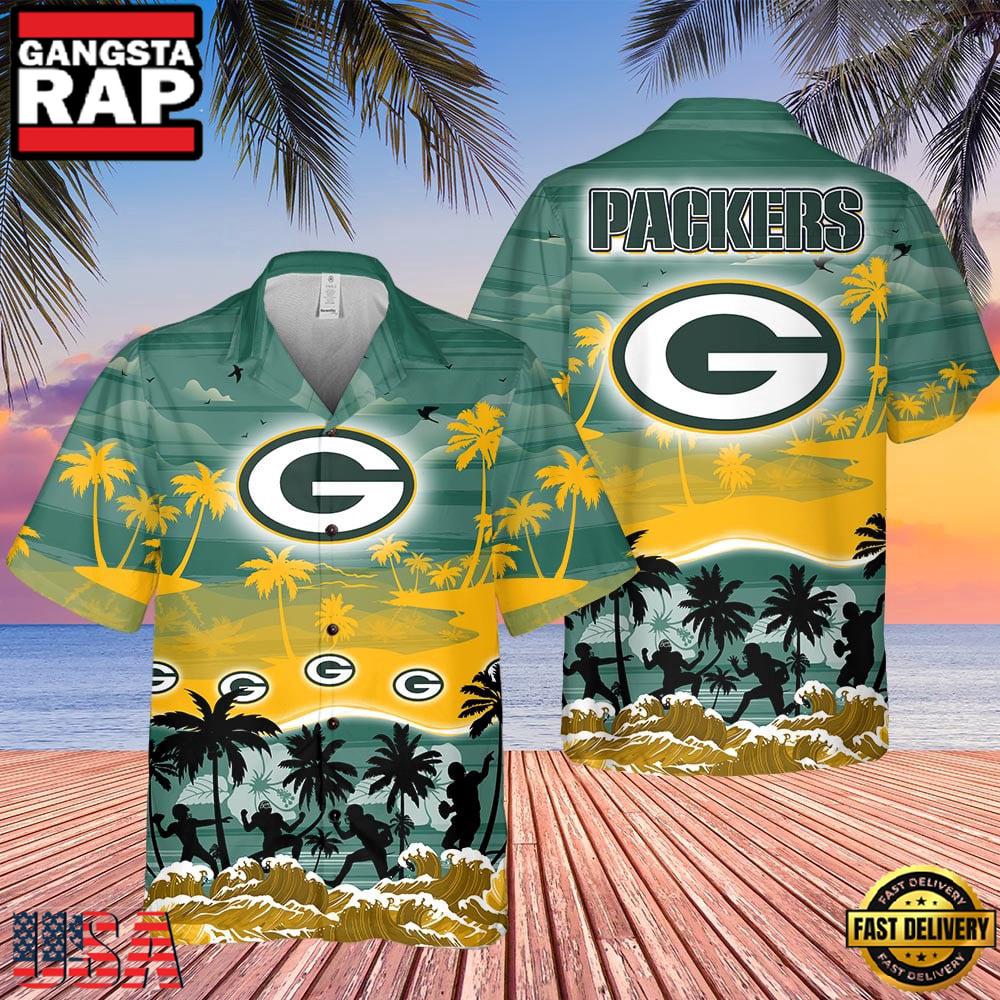 NFL Green Bay Packers Tropical Summer Hawaiian Shirts