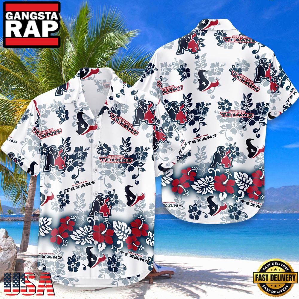 NFL Houston Texans Aloha Paradise Hawaiian Shirt