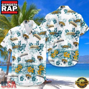 NFL Jacksonville Jaguars Aloha Paradise Hawaiian Shirt