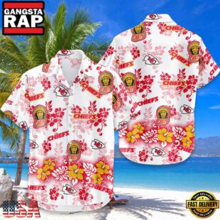 NFL Kansas City Chiefs Aloha Paradise Hawaiian Shirt