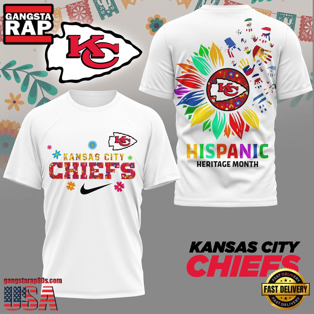 NFL Kansas City Chiefs Hispanic Heritage Month 3D Shirt