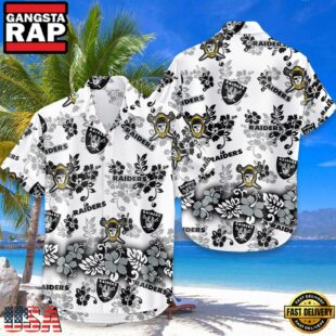 NFL Las Vegas Raiders Aloha Paradise Hawaiian Shirt