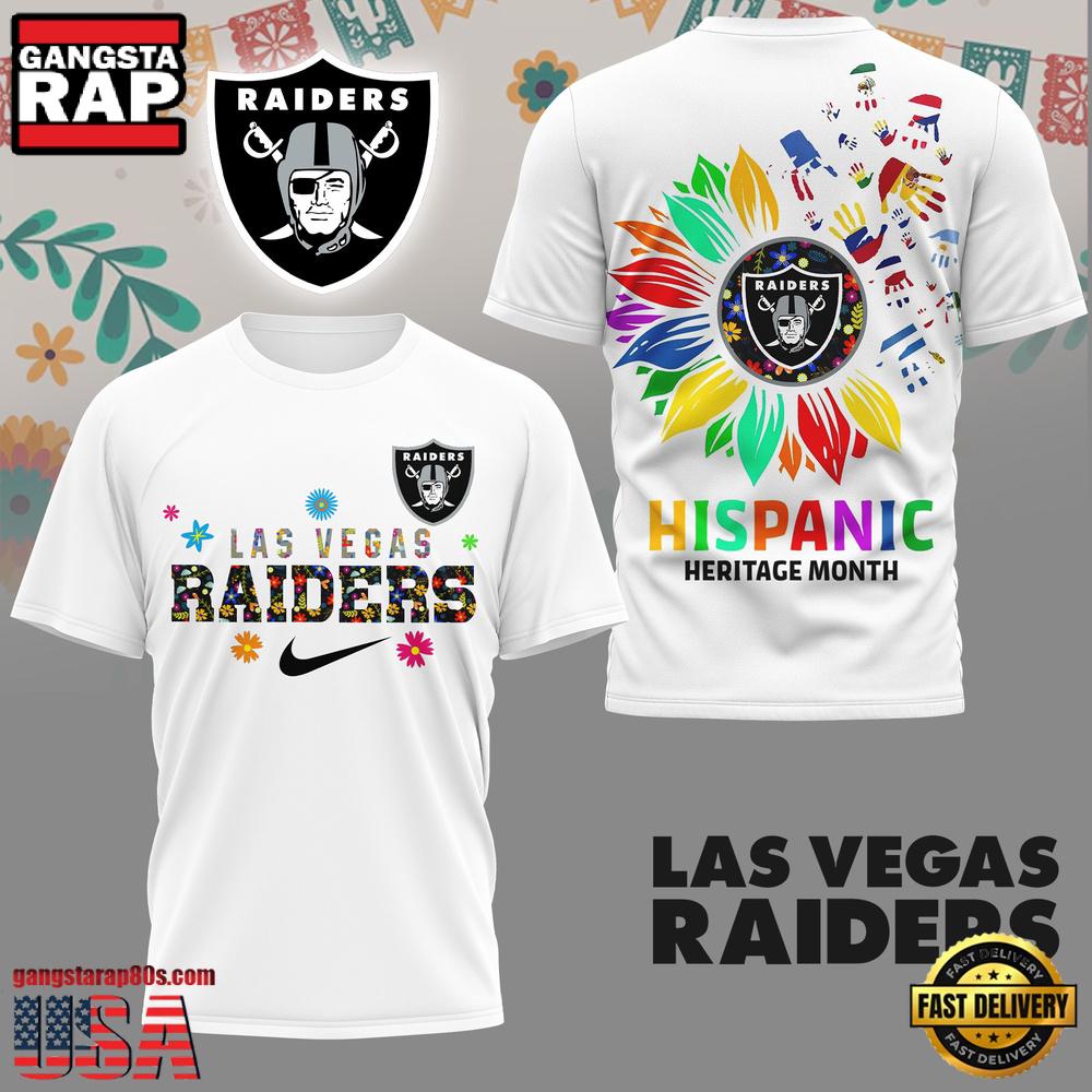 NFL Las Vegas Raiders Hispanic Heritage Month 3D Shirt