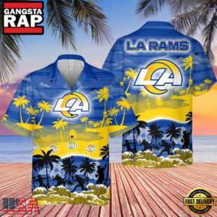 NFL Los Angeles Rams Tropical Summer Hawaiian Shirts