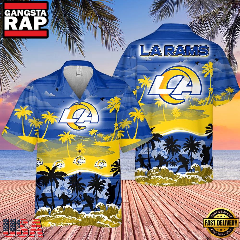 NFL Los Angeles Rams Hot Summer 2025 Hawaiian Shirt NFL Los Angeles Rams Hot Summer 2025 Hawaiian Shirt