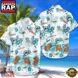 NFL Miami Dolphins Aloha Paradise Hawaiian Shirt