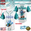 NFL Miami Dolphins The Smurfs Movie Unique Design Custom Baseball Jersey 3 NFL Miami Dolphins The Smurfs Movie Custom Name Baseball Jersey