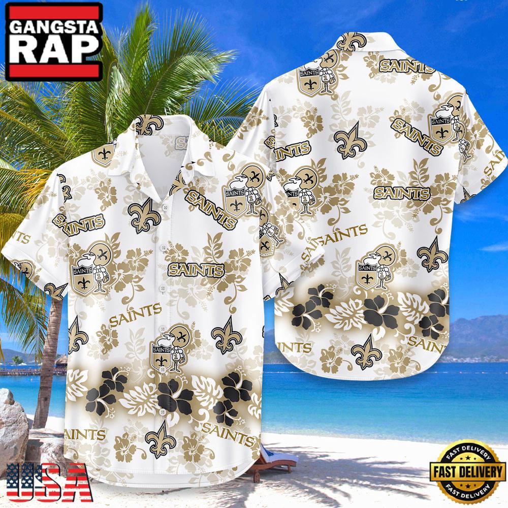 NFL New Orleans Saints Aloha Paradise Hawaiian Shirt