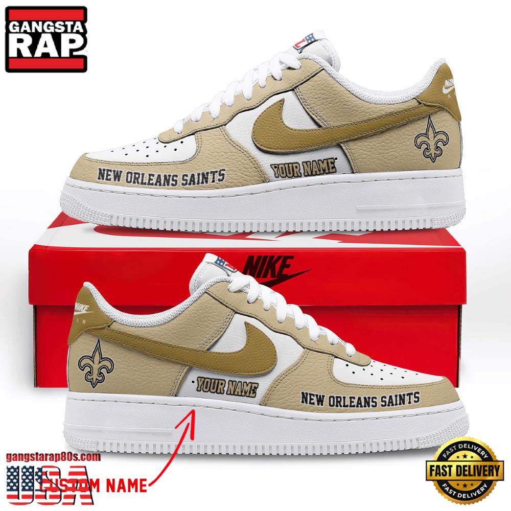 NFL New Orleans Saints Limited Edition Personalized Air Force 1 Shoes Sneaker
