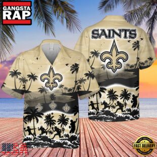 NFL New OrleansSaints Tropical Summer Hawaiian Shirts