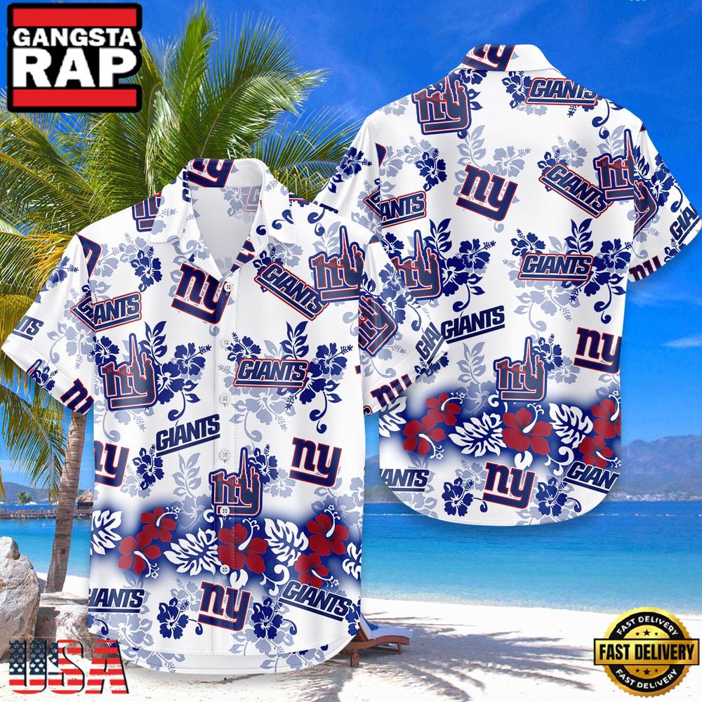NFL New York Giants New Design Hot Summer Hawaiian Shirt NFL New York Giants New Design Hot Summer Hawaiian Shirt