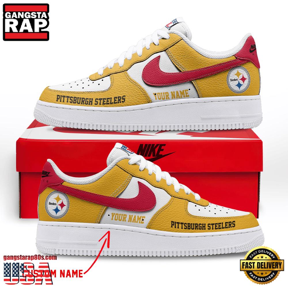NFL Pittsburgh Steelers Limited Edition Personalized Air Force 1 Shoes Sneaker