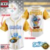 NFL Pittsburgh Steelers The Smurfs Movie Unique Design Custom Baseball Jersey 2 NFL Pittsburgh Steelers The Smurfs Movie Custom Name Baseball Jersey