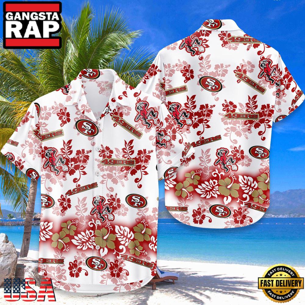 NFL San Francisco 49ers Aloha Paradise Hawaiian Shirt