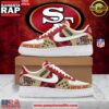 NFL San Francisco 49ers Gotta Jet Nike Air Force 1 Shoes Running Sneakers 9 NFL San Francisco 49ers Gotta Jet Nike Air Force 1 Shoes Running Sneakers