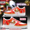 NFL Super Bowl LIX Limited Edition Air Force 1 Shoes Running Sneakers 4 NFL Super Bowl LIX Limited Edition Air Force 1 Shoes Running Sneakers