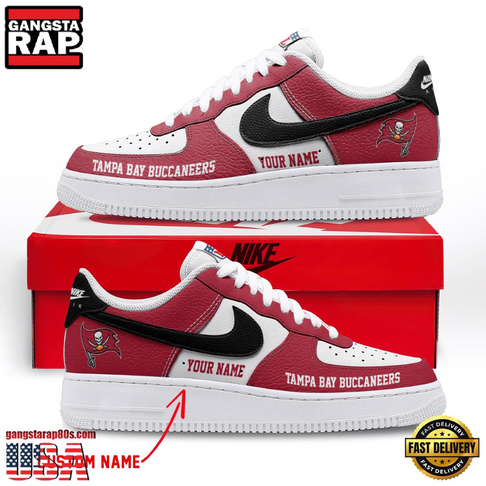 NFL Tampa Bay Buccaneers New Design Custom Air Force 1 Running Sneakers Shoes NFL Tampa Bay Buccaneers New Design Custom Air Force 1 Running Sneakers Shoes