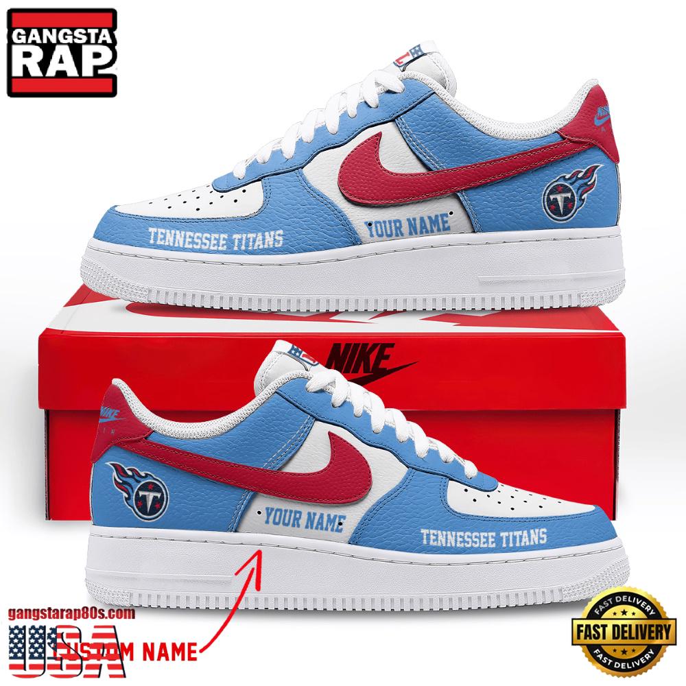NFL Tennessee Titans Limited Edition Personalized Air Force 1 Shoes Sneaker
