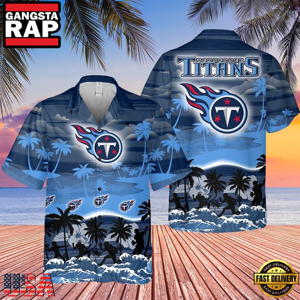 NFL Tennessee Titans Tropical Summer Hawaiian Shirts