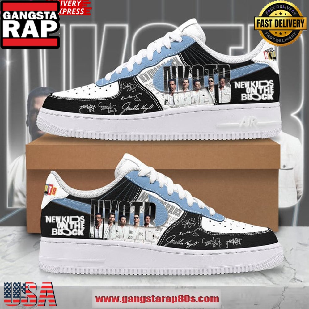 NKOTB Legacy Limited Air Force 1 Running Sneakers Shoes