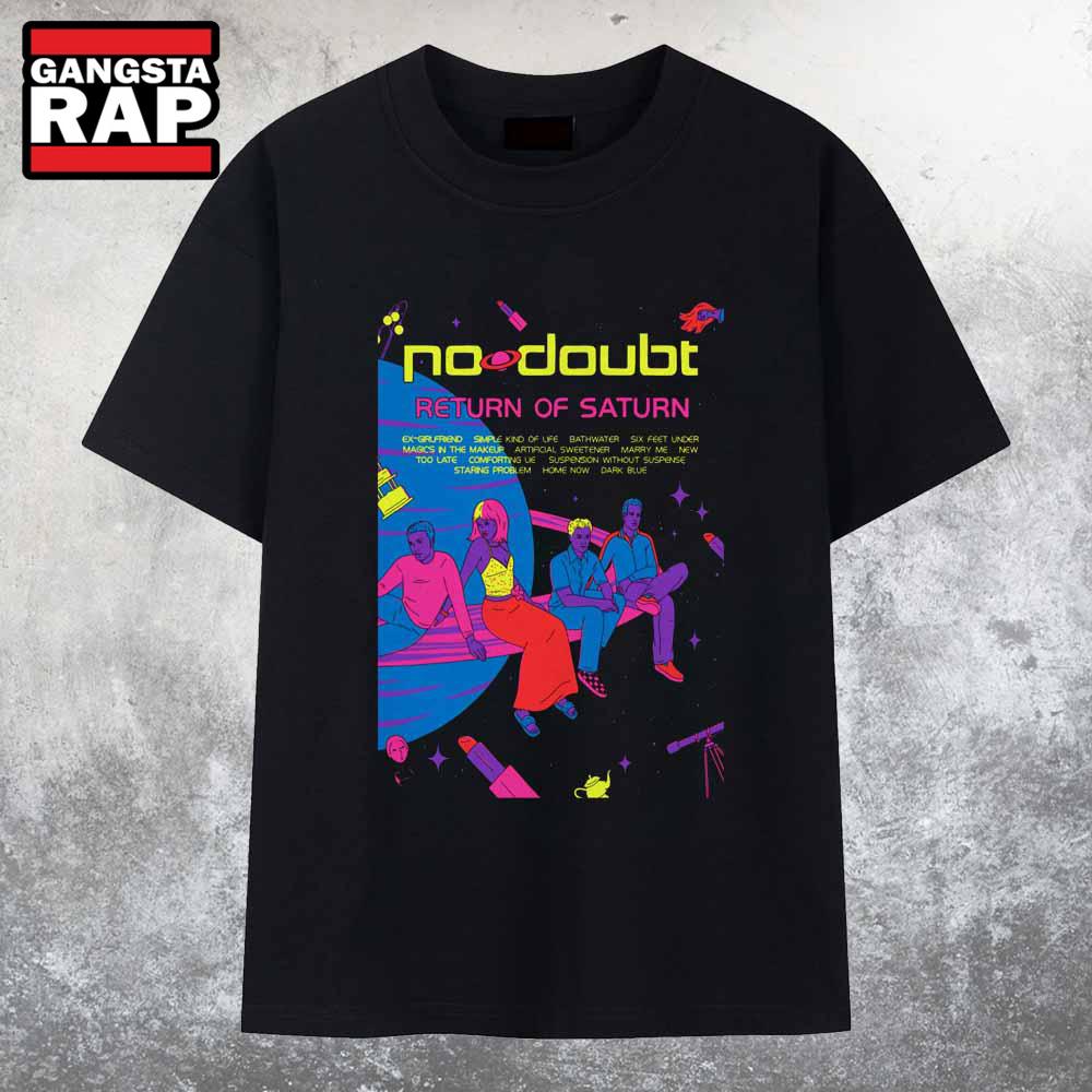 No Doubt 2025 Return Of Saturn 25th Anniversary T Shirt