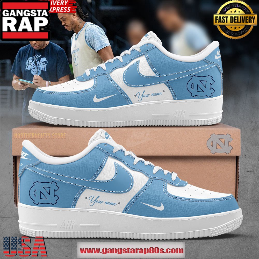 North Carolina Tar Heels Per Custom Air Force 1 Sneakers Shoes North Carolina Tar Heels Per Custom Air Force 1 Sneakers Shoes