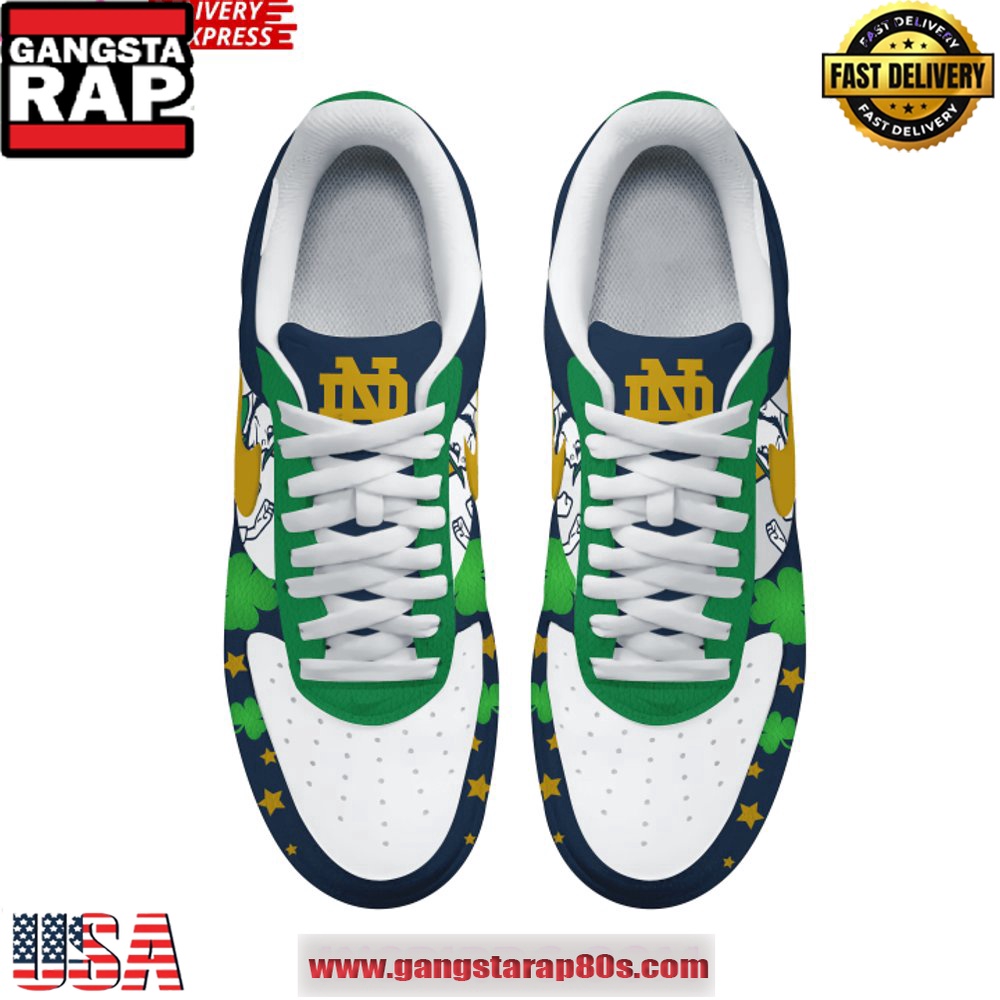 Notre Dame Fighting Irish Limited Edition Air Force 1 Running Sneakers Shoes Notre Dame Fighting Irish Limited Edition Air Force 1 Running Sneakers Shoes