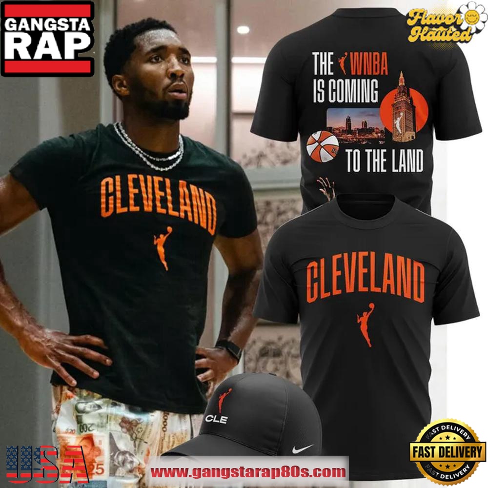 Official Cleveland WNBA Welcome Edition 3D T Shirt