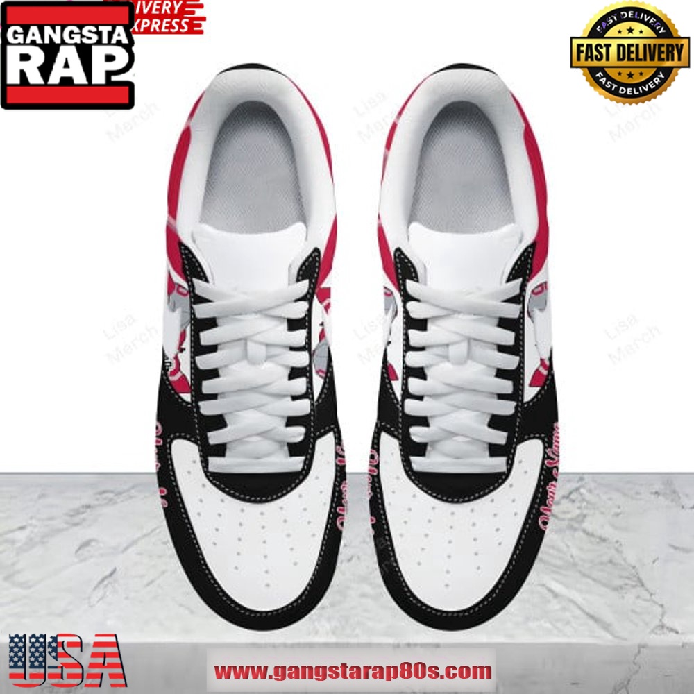Ohio State Buckeyes Custom Air Force 1 Running Sneakers Shoes Ohio State Buckeyes Custom Air Force 1 Running Sneakers Shoes
