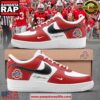 Ohio State Football Custom Name Air Force 1 Running Sneakers Shoes 4 Ohio State Football Custom Name Nike Air Force 1 Running Sneakers Shoes