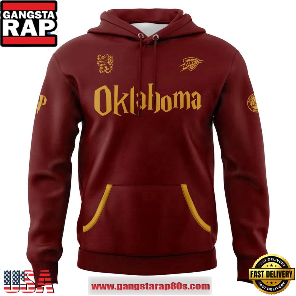 Oklahoma City Thunder Harry Potter Special Edition Unisex Hoodie
