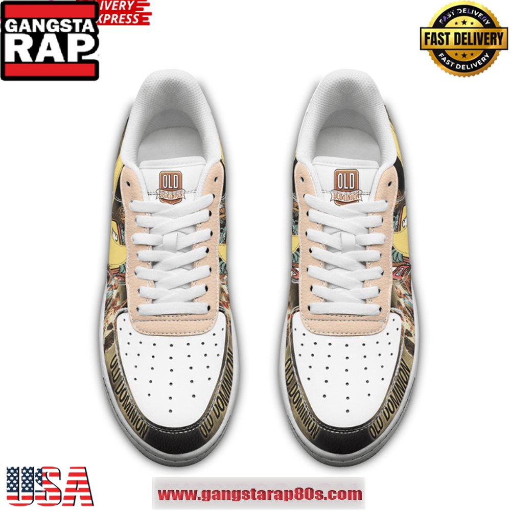 Old Dominion Limited Edition Air Force 1 Running Sneakers Shoes Old Dominion Limited Edition Air Force 1 Running Sneakers Shoes