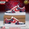 Ole Miss Rebels Hotty Toddy Nike Air Force 1 Running Sneakers Shoes