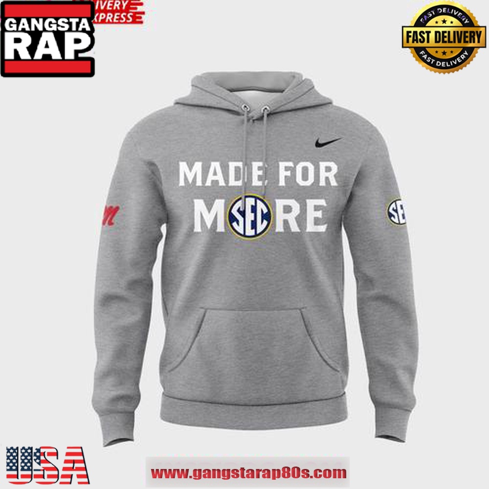 Ole Miss Softball 2025 Made For Mode Special Unisex Hoodie