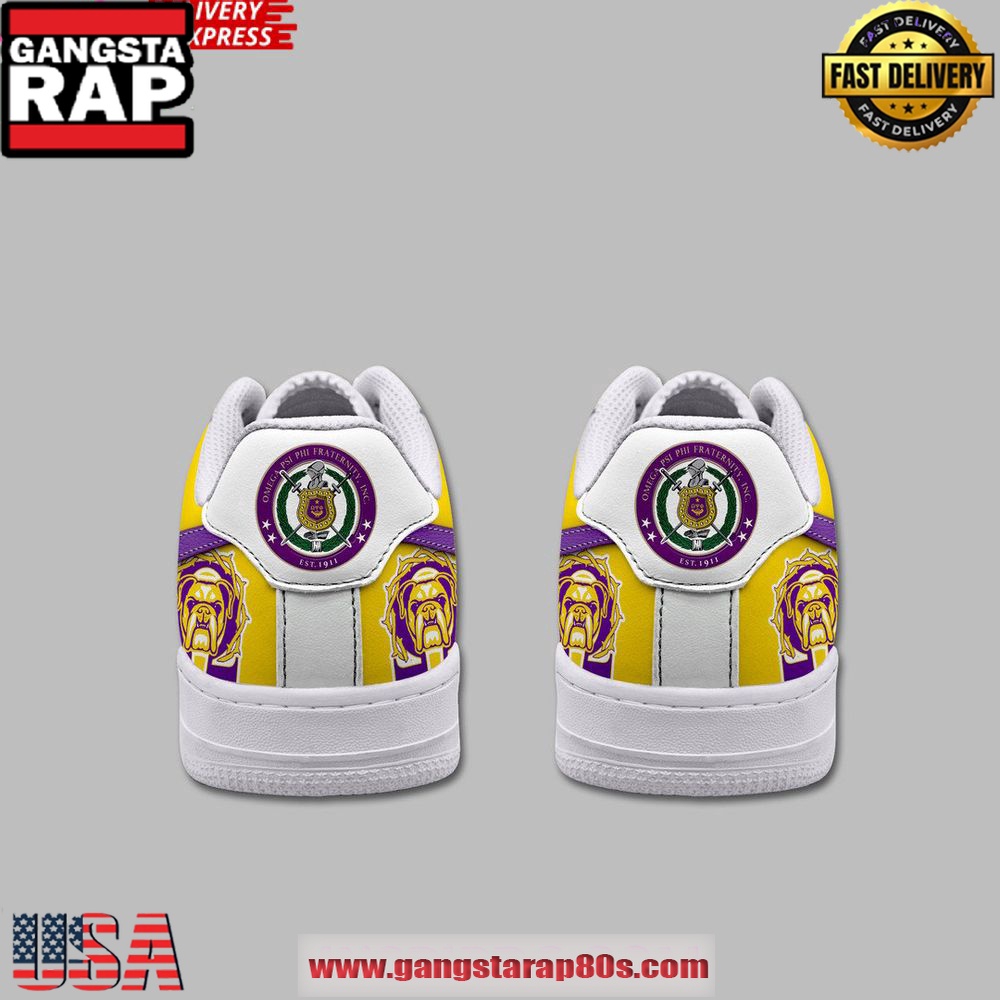 Omega Psi Phi Limited Edition Air Force 1 Shoes Running Sneakers Omega Psi Phi Limited Edition Air Force 1 Shoes Running Sneakers