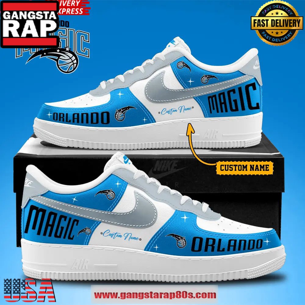 Orlando Magic New Version 2025 Air Force 1 Running Sneakers Shoes Orlando Magic New Version 2025 Air Force 1 Running Sneakers Shoes