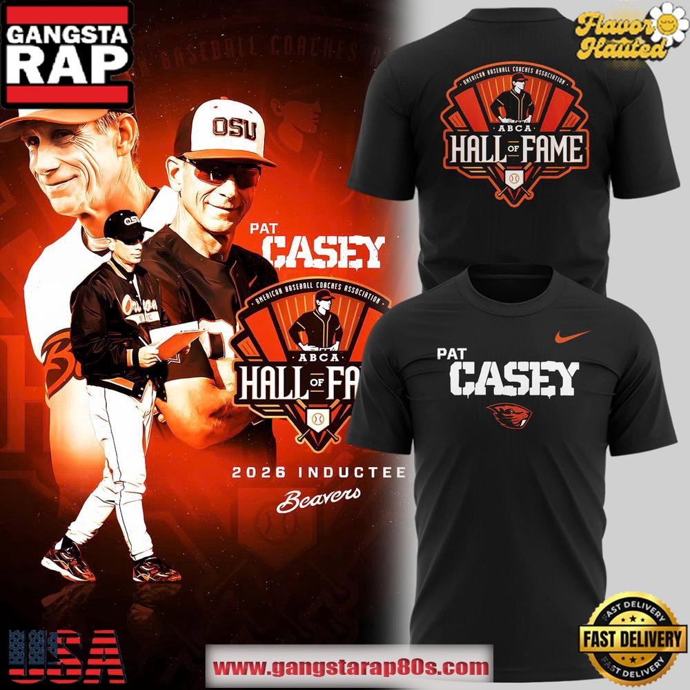 Pat Casey ABCA Hall of Fame 2026 Induction 3D T Shirt