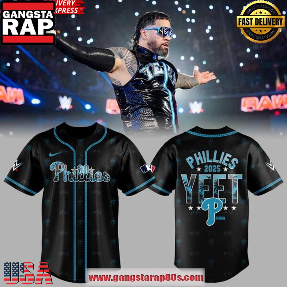 Philadelphia Phillies 2025 YEET Limited Edition Baseball Jersey Shirt