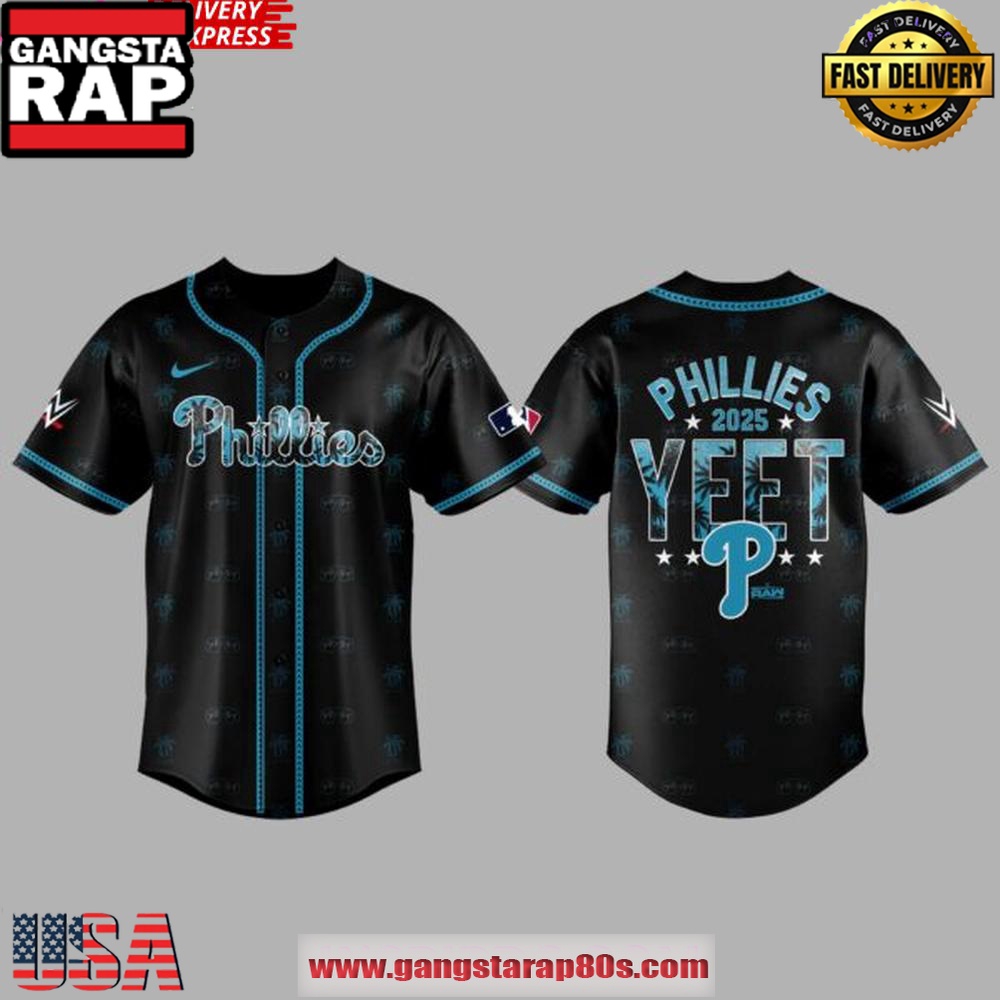 Philadelphia Phillies 2025 YEET Limited Edition Baseball Jersey Shirt