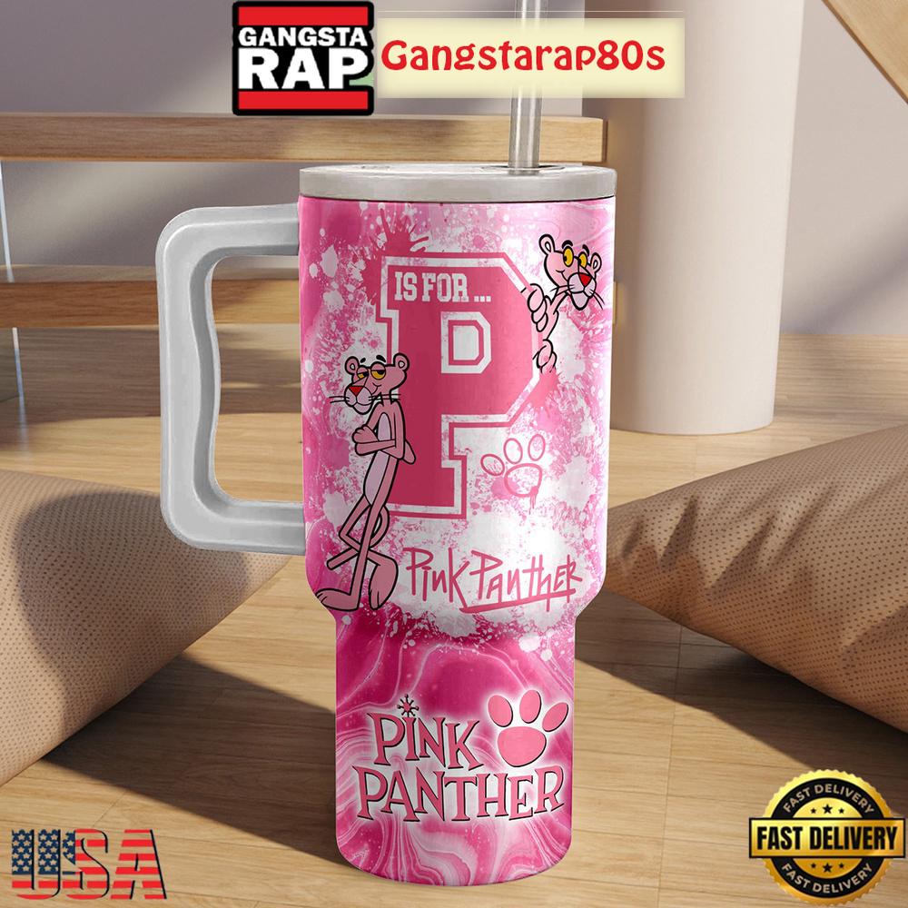 Pink Panther Spot The Differences Fan Tumbler Cup 40oz Pink Panther Spot The Differences Fan Tumbler Cup 40oz