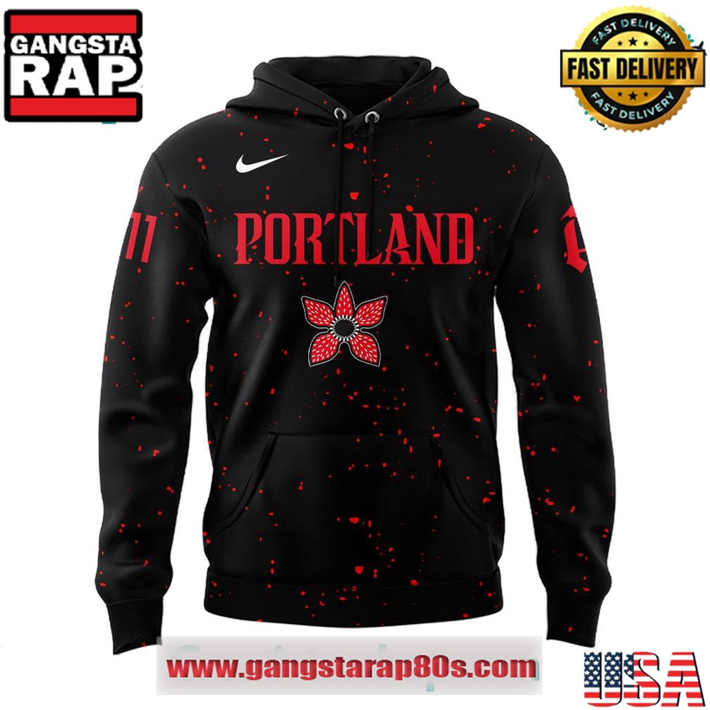 Portland Fire x Stranger Things Night Special Unisex Hoodie