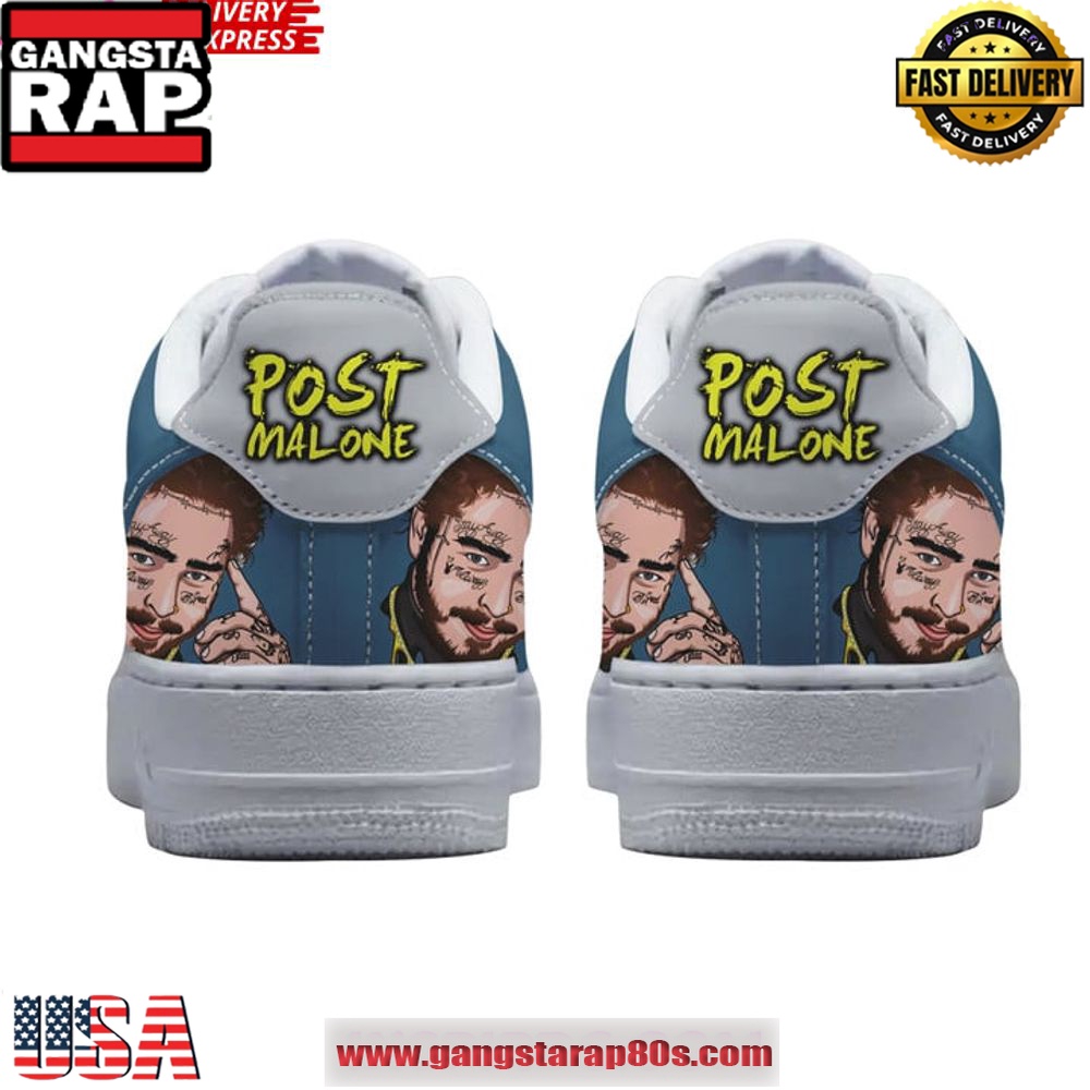 Post Mal Posty Limited Edition Air Force 1 Sneakers Shoes Post Mal Posty Limited Edition Air Force 1 Sneakers Shoes