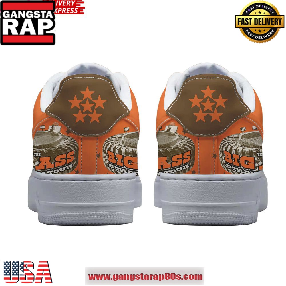 Post Malone x Jelly Roll Big Ass Stadium Tour Air Force 1 Shoes Running Sneakers Post Malone x Jelly Roll Big Ass Stadium Tour Air Force 1 Shoes Running Sneakers
